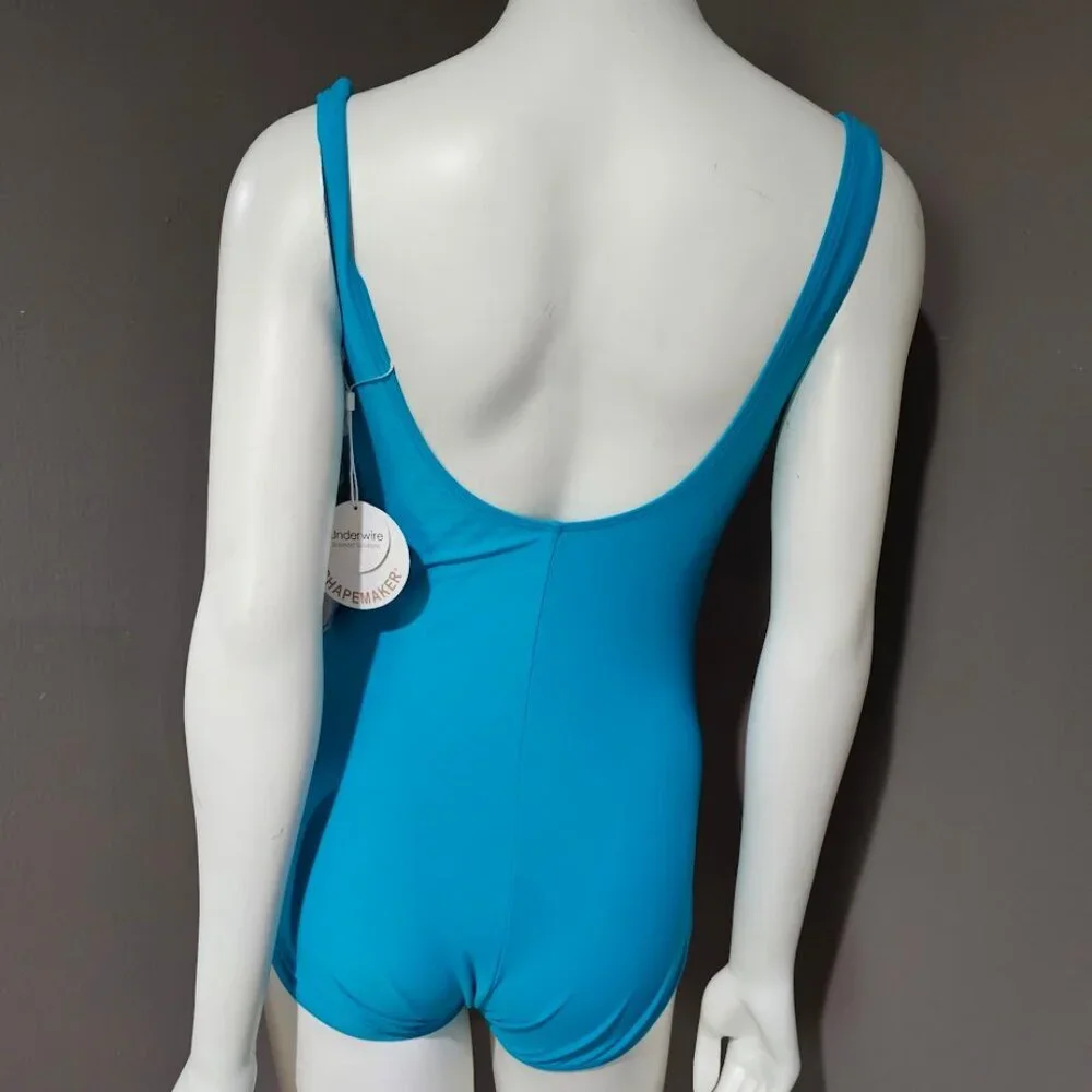 Coco Reef Contours Solitare V-Neck Underwire Tummy-Control One Piece - Picture 4 of 11